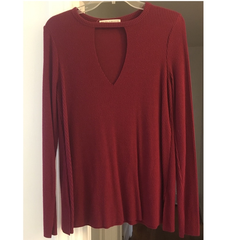 Project Social Urban Outfitters Cutout Sweater Top